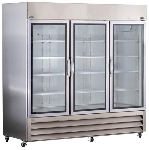 GPR723SSG/0 | General Purpose Stainless Steel Refrigerator, Glass Door, 72 cu. ft. capacity